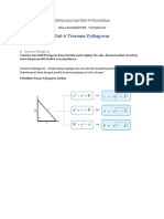 Ringkasan Materi Pythagoras