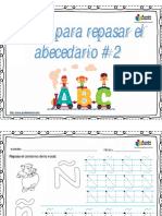 Fichas para Repasar El Abecedario #2