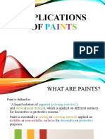 Applications of Paints