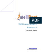 UNIX Course Module 6 Hands-On: 3