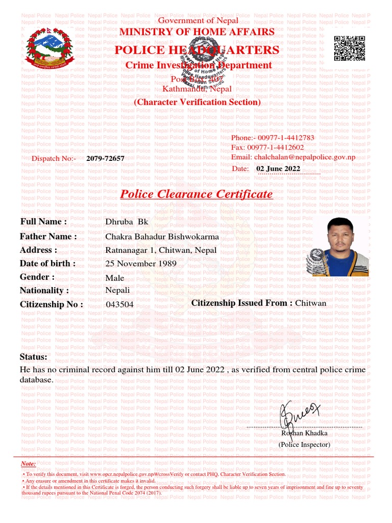 Certificate 1208727 | PDF | Forgery | Crime & Violence