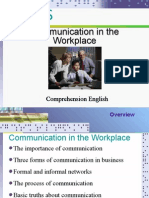 Communication in The Workplace