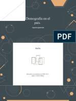 Demografia en El Pais