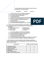 Tissue- Activity