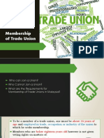 3.3 - Principles of Trade Unionism