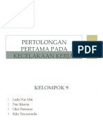 Pertolongan Pertama Pada Kecelakaan Kerja