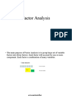 Factor Analysis