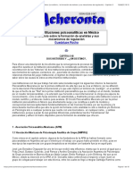 Acheronta 14 - Las instituciones psicoanalíticas en México (un análisis sobre la formación de analisas y sus mecanismos de regulación) - Capítulo 3