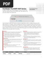 Fortigate Fortiwifi 80F Series: Data Sheet