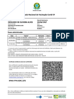 Certificado Nacional de Covid-19.