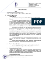 Activity Design For Orientation On The Expansion of The F2F Classes For SY 2021-2022 12202021