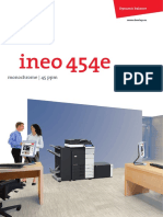 Easy to use ineo 454e boosts office productivity