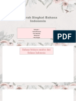 Sejarah Singkat Bahasa Indonesia: Artretro