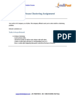 Kmeans Clustering Assignment: Problem Statement