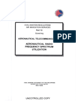 CAR ANS Part 13 Aeronautical Telecommunications Governing Aeronautical Radio Frequency Spectrum Utilization