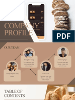 Blue Modern Company Profile Presentation