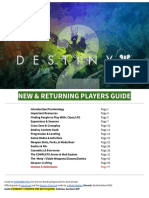 The Destiny 2 New & Returning Player's Guide (UPDATED For WITCH QUEEN!)