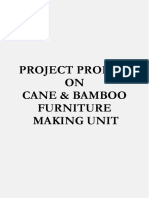 Project Profile ON Cane & Bamboo Furniture Making Unit
