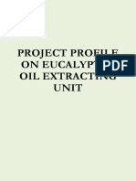 Project Profile On Eucalyptus Oil Extracting Unit
