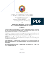 Covenant For Unity and Progress: HON. MARIANO R. MARTINEZ, Municipal Mayor