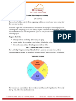 Leadership Compass Activity