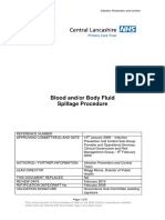 Blood-and-Body-Fluid-Spillage-Procedure - According To International Guidelines