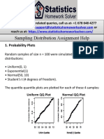 Sampling Distribution Assignment Help