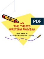 1.the Thesis Writing Process