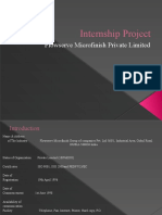 Internship Project: Flowserve Microfinish Private Limited