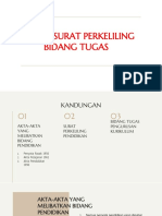 Akta & Surat Perkeliling Bidang Tugas