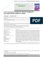 Steam Reforming Alcohols