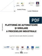Platforma de automatizare si simulare a proceselor industriale - suport de instruire cadre didactice si studenti