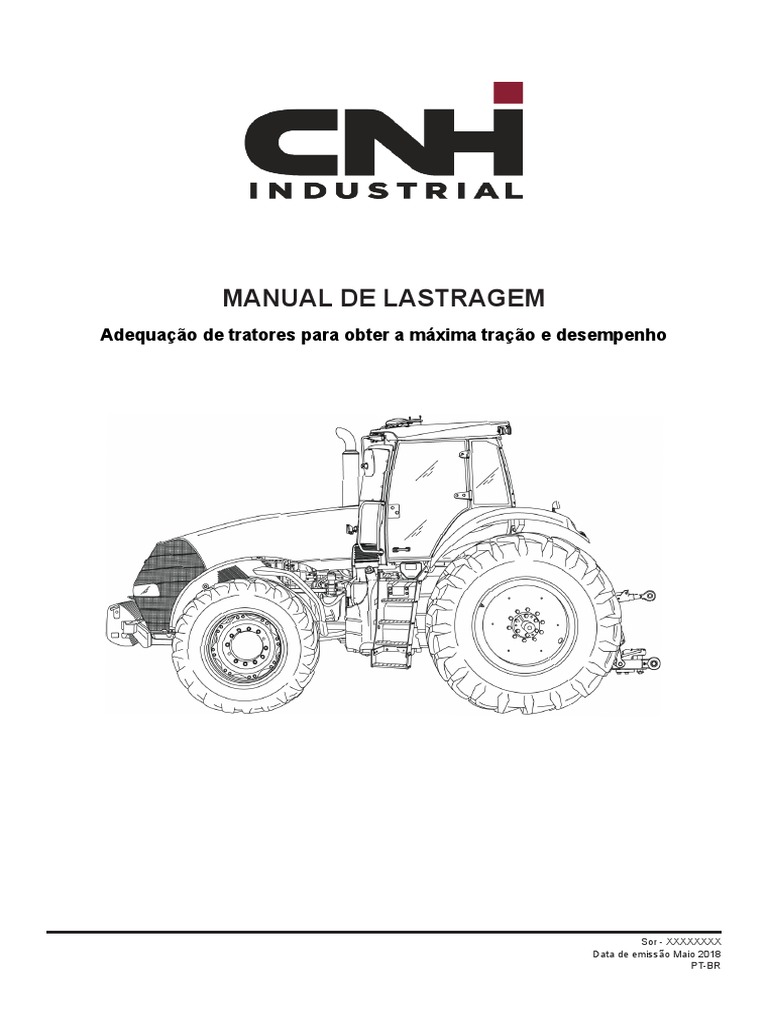 Manual de Lastragem CaseIH | PDF | Pneu | Trator
