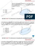 Velocity by Rigid Body