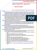 Current Affairs Pocket PDF - June 2019 by AffairsCloud