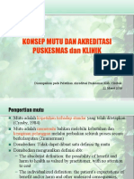 Konsep Mutu Dan Akreditasi Puskesmasppt