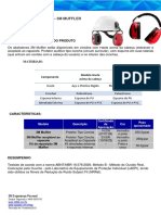 Boletim Técnico 3M - Vida Útil Protetor Auricular Tipo Concha