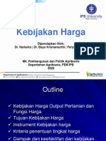 Kebijakan Harga - PPA