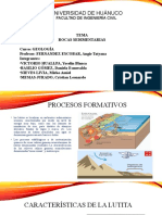 Rocas Sedimentarias - Grupo de Ingenieria Civil