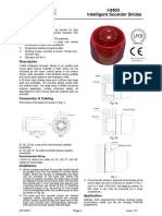 I-9403 Intelligent Sounder Strobe Installation and Operation Manual Issue 1.07