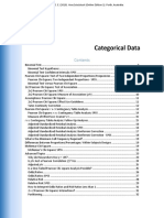 How to analyze categorical data with statistical tests