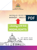 Budget Highlights 2022-23