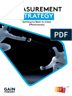 Measurement Strategy White Paper