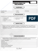 Formularios de Melhorias