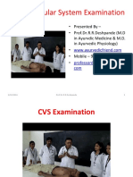 Cvs Examination