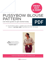 Pussybow Blouse 137