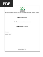 trabajho fluxograma
