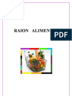 Proiect Merchandising Raion Alimentar