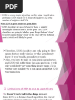 KNN Is A Very Simple Algorithm Used To Solve Classification Problems. KNN Stands For K-Nearest Neighbors. K Is The Number of Neighbors in KNN