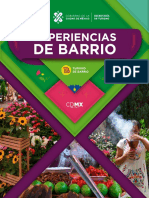 Catalogo de Experiencias de Barrio 2020 Sectur